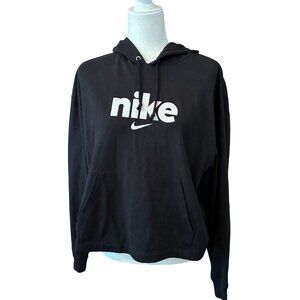 Nike Womens Black Hoodie M Cotton/Polyester